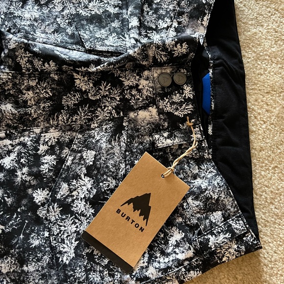 RARE Burton DryRyde Southside Print Slim Snow Pants snowboard ski winter S men - Picture 10 of 11